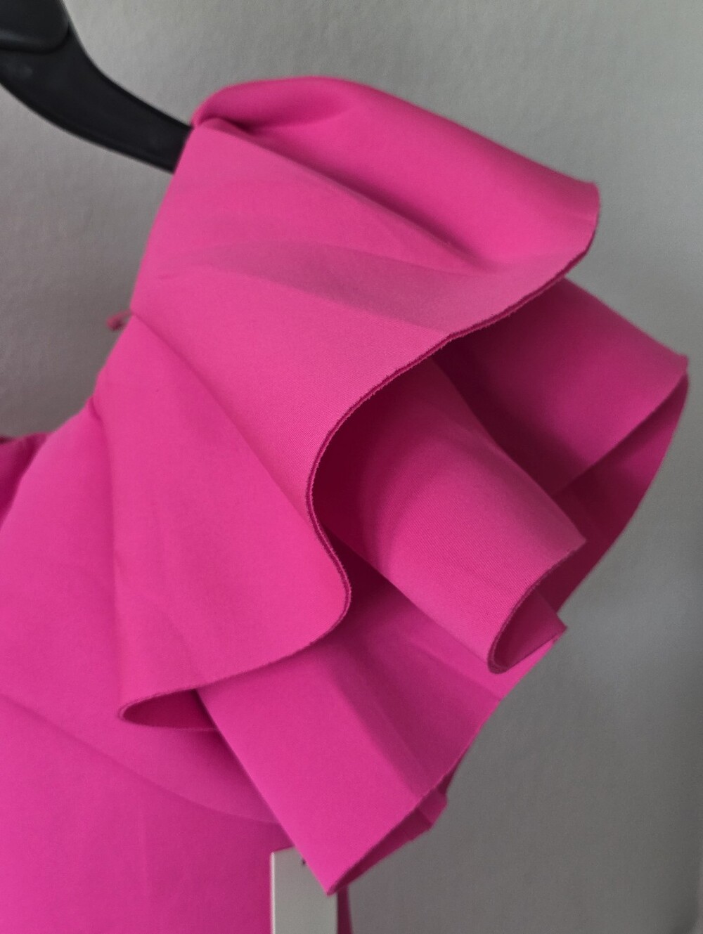 Eliza J Pink Ruffle Sleeve Sheath Cocktail Dress Size 14 NWT $158 MSRP - Picture 5 of 10